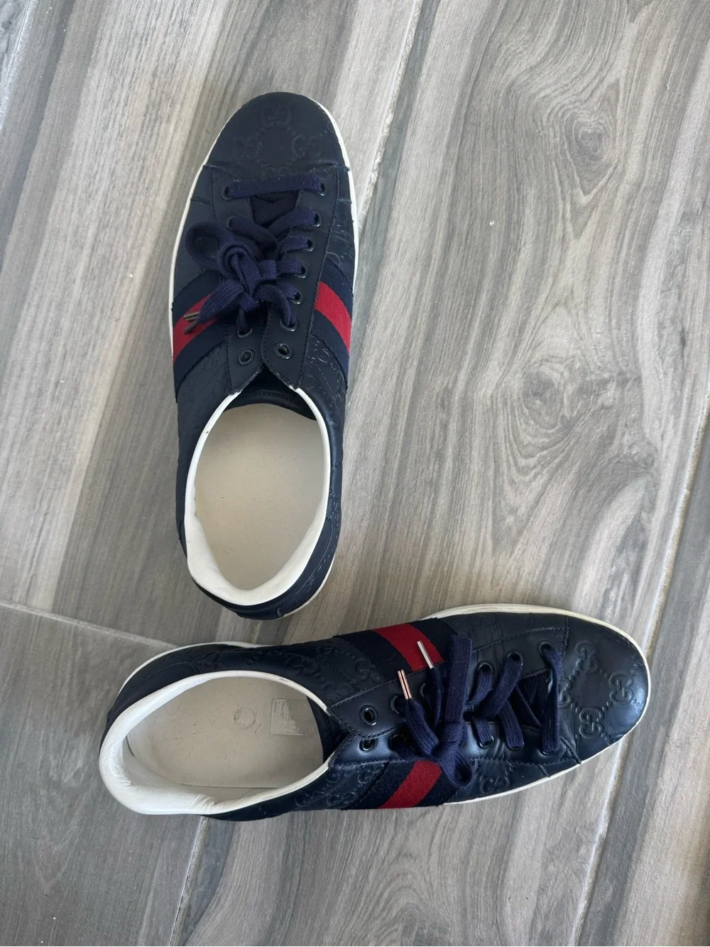 Gucci Men’s Navy Sneakers